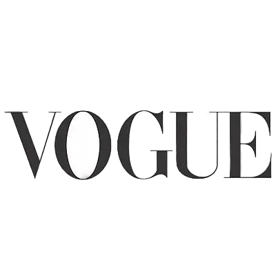 Vogue logo on a transparent background