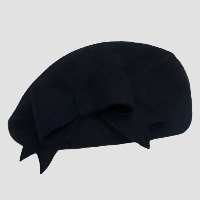Black Batman-style beanie.