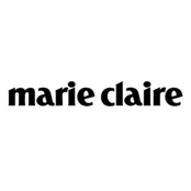 Marie Claire logo in black text on a white background