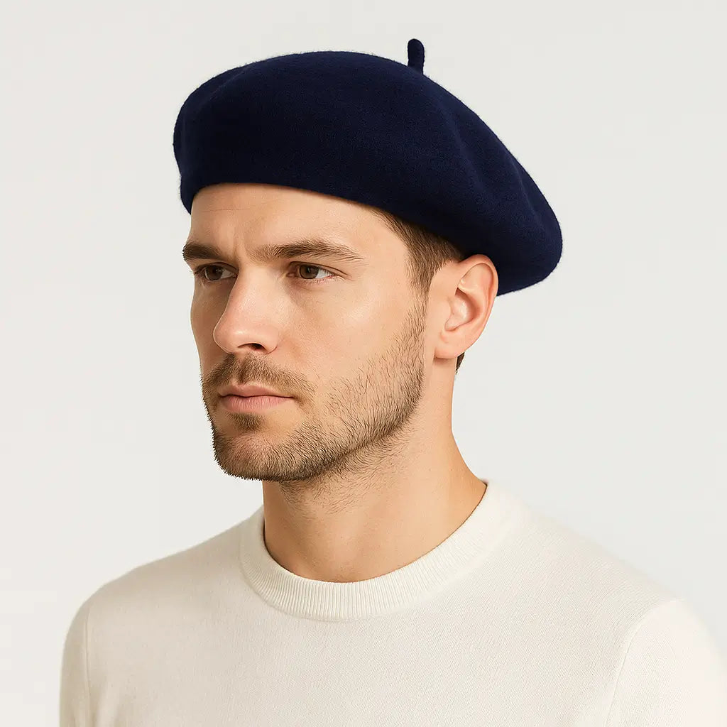 Navy Blue Beret