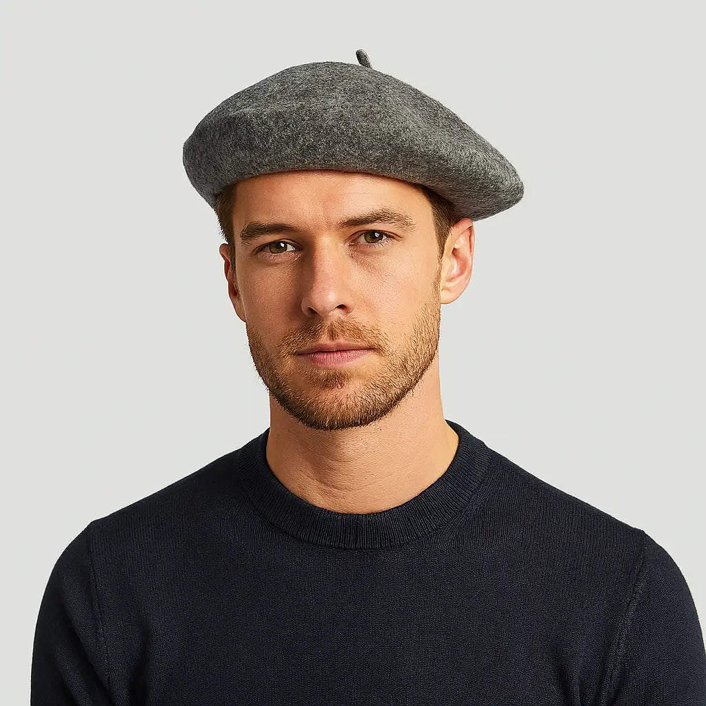 Dark Grey Beret