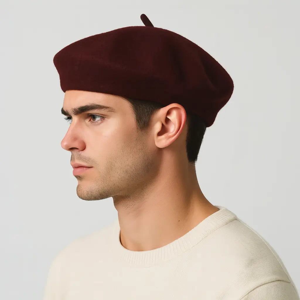 Chocolate Brown Beret