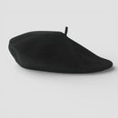 Black French Beret