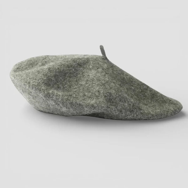 Dark Grey Wool Beret | French Beret®