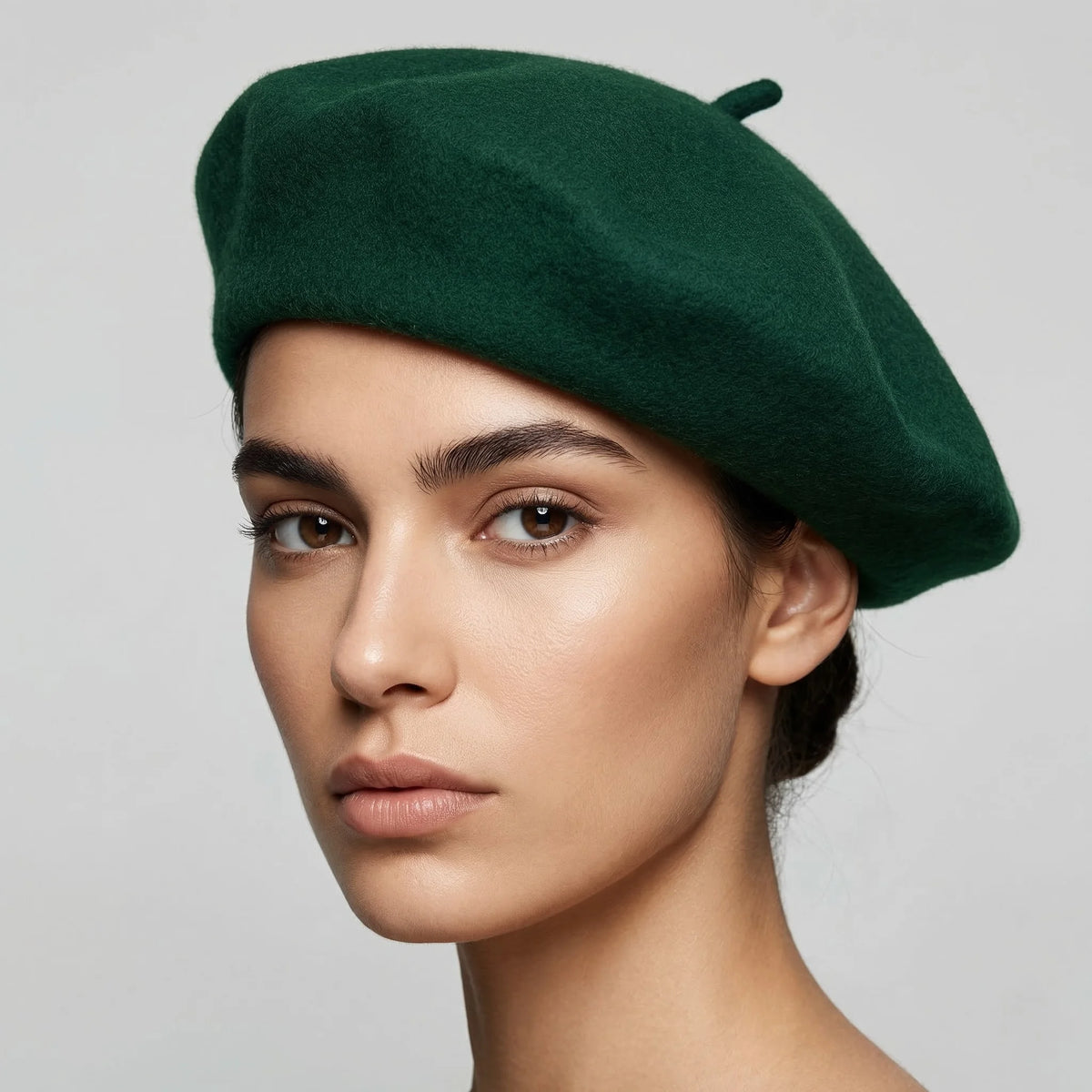 French Green Beret in Wool | French Beret® display picture 1